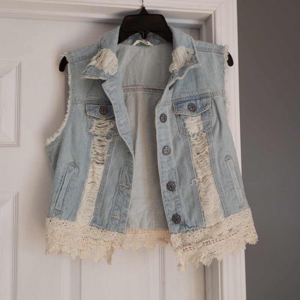 Denim vest